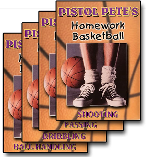 Homework Basketball DVDs by Pistol Pete Maravich